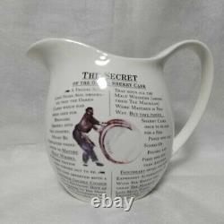 Macallan Scotch Whiskey Water Jug Water Pitcher Pottery Limited Article Utilisé