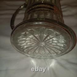 Mug à bière français antique, vintage, cruche à vin, carafe à eau, extrêmement rare