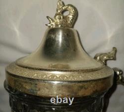 Mug à bière français antique, vintage, cruche à vin, carafe à eau, extrêmement rare