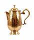 Mughlai Brass Jug Pitcher Water Drinkware Latest Embossed Design 1400 Ml