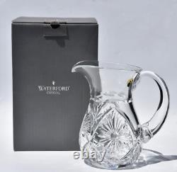 NIB Carafe en cristal Waterford / Pichet FLANNEL FLOWER Fabriqué en Irlande 1,2L