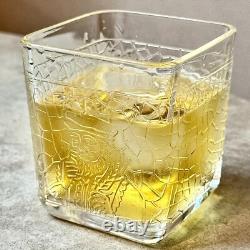 NIKKA whisky coupe 6 verres carafe 1 pichet Massan Japon vtg Avec boîte