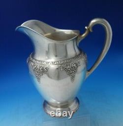 Normandie By Wallace Sterling Silver Water Pitcher #4320-9 4 Pint (#6295)