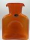 Nouveau Pichet à Eau Blenko Butternut 384 Avec Double Bec, Couleur Arrêtée