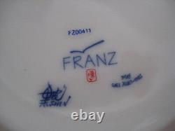 Ornée Franz Porcelaine Joli Pois Doux Grand Pitcher Lémonade Eau Fz00411