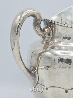 PICHER À EAU EN ARGENT MASSIF GORHAM ANTIQUE A12607 3,25 PINTES 674g / 8