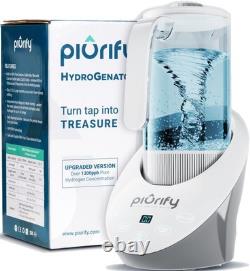PIURIFY Carafe d'eau hydrogène 50 Oz sans BPA - Générateur d'eau riche en hydrogène