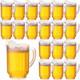 Pack De 16 Carafes En Plastique Transparent De 32 Oz En Vrac, Mini Carafes Durables Pour Restaurant J