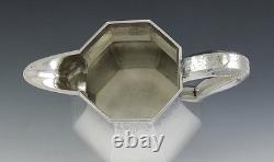 Pichet/Cruchon en argent monnayé américain gravé Forbes, antique vers 1840