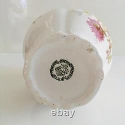 Pichet à eau en semi-porcelaine royale antique Wedgwood & Co Angleterre 1890-1906