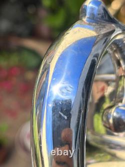 Pichet à eau et vin en argent sterling Vintage #969 Manchester Co 4,5 pintes
