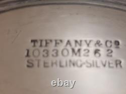 Pichet d'eau américain antique en argent sterling de Tiffany & Co de grande taille