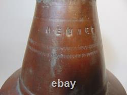 Pichet en Cuivre Turc Vintage Fait Main Art du Moyen-Orient Collectionnable