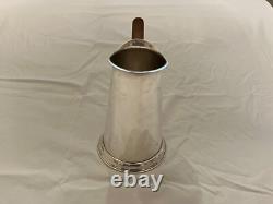 Pichet en argent sterling vintage fabriqué par Stieff sans monogramme, 23 cm de haut