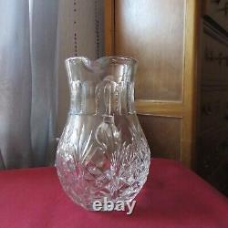 Pichet en cristal de carafe d'eau de Saint Louis modèle Odessa