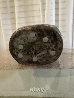 Pichet en cuivre fait main du 19ème siècle, gourde à chameau, récipient à eau, Moyen-Orient