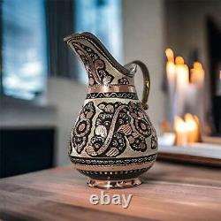 Pichet en cuivre pour boire Ayurveda Décoratif Fantaisie Antique