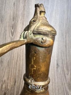 Pichet en cuivre turc avec couvercle, grand, antique, patine, martelé à la main, 15 Pichet en cuivre turc avec couvercle, grand, antique, patine, martelé à la main, 15