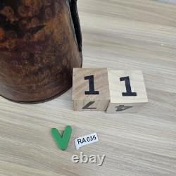 Pichet en cuivre vintage avec poignée en fer noir, cruche à eau fait main, rustique, ferme, antique