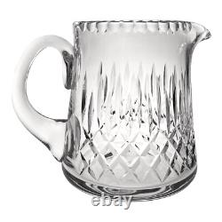 Pichet en verre cristal Edinburgh Appin à coupe verticale et en croix