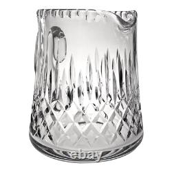 Pichet en verre cristal Edinburgh Appin à coupe verticale et en croix