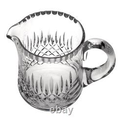 Pichet en verre cristal Edinburgh Appin à coupe verticale et en croix