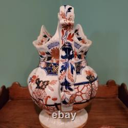 Pichets/jug en grès anglais Imari Dragon en fer de brevet de Turner