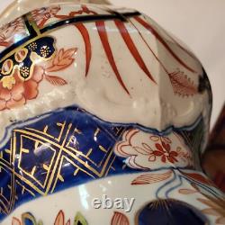 Pichets/jug en grès anglais Imari Dragon en fer de brevet de Turner