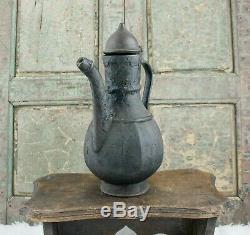 Pitcher Antique Russe Can Eau Jug 18ème Siècle Malamov Usines Ural