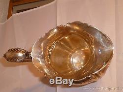 Pitcher Silver Water Fin Sterling 9 Haute 688,3 Grams Vintage Incroyable Domaine