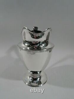 Pitcher Tiffany Eau 18181 Antique Modern American Sterling Silver