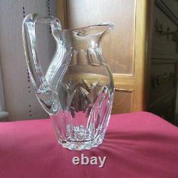 Pitcher To Water Jug Crystal Of Saint Louis Modèle Camargue Signé