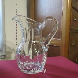 Pitcher To Water Jug Crystal Of Saint Louis Modèle Cerdanya Signé