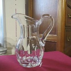 Pitcher To Water Jug Crystal Of Saint Louis Modèle Cerdanya Signé