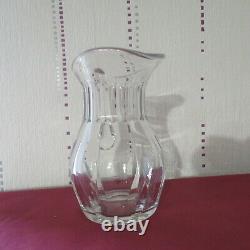 Pitcher To Water Jug Crystal Of Saint Louis Modèle Cerdanya Signé