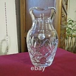 Pitcher To Water Jug Crystal Of Saint Louis Modèle Chantilly Signé