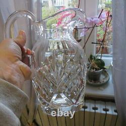 Pitcher To Water Jug Crystal Of Saint Louis Modèle Chantilly Signé