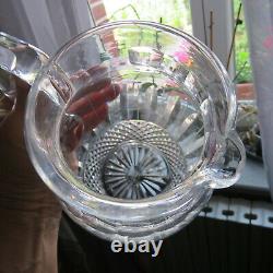 Pitcher To Water Jug Crystal Of Saint Louis Modèle Tommy Signé