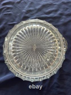 RARE Heicey Grand Pichet à Eau 8 Pouces Grand Jarre Motif Ruban de Bonbons HEIRIC 1912