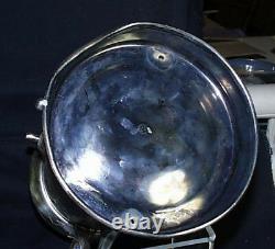 Rare C1880 Racine Silverplate Co Or Lavé Argent Plaqué Pichet D’eau