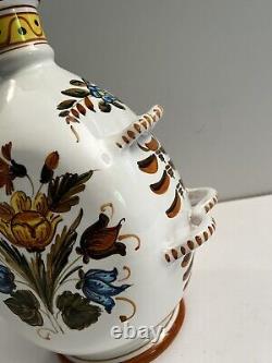 Rare Fratelli Mari Deruta pour Mondavi Majolica Italie Vino Cruche à vin Pitcher