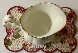 Rare Pichet d'Eau Royal Albert Chine Angleterre Vieilles Roses de Pays