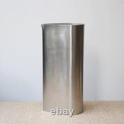 Rare Pichets en acier inoxydable ARABIA Finlande, carafe à eau, vase vintage nordique JP