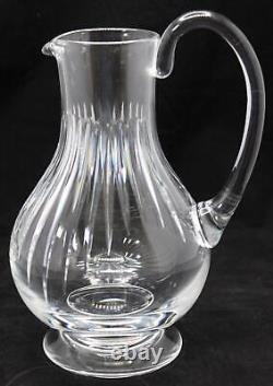 SUPERBE CARAFE D'EAU EN CRISTAL TAILLÉ BACCARAT MASSÉNA DE 40 oz 9 POUCES DE HAUTEUR