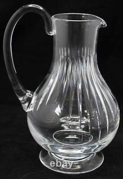 SUPERBE CARAFE D'EAU EN CRISTAL TAILLÉ BACCARAT MASSÉNA DE 40 oz 9 POUCES DE HAUTEUR