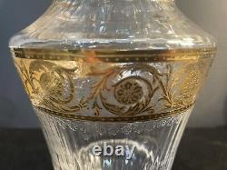 Saint-Louis Chardon 24 carats Pichet/Carafe d'eau en or. PARFAIT ! Prix de vente : 1 860 $.