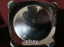 Silver Water Pitcher 850g Marqué Liverpool Eagle 2 Sterling. 925 Mbr Mexique Df