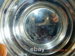 Sterling Antique Gorham Pichet Silver Water 4,25 Pintes # 621 Aucun Monogramme 800 Gr