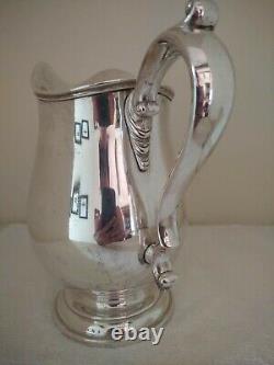 Sterling Silver Water Jug C1920 Par The Watson Company Of Massachusetts U.s. A