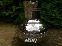 Superbe Rare C1866 Antique Tiffany & Co Silver 19th Century Water Jug / Pitcher